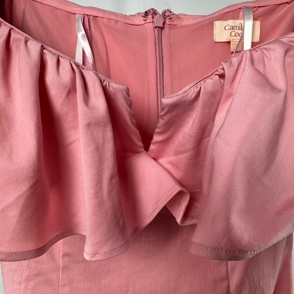 NWT Camila Coelho Violet Mini Dress in Baby Pink Size Small - Picture 9 of 12